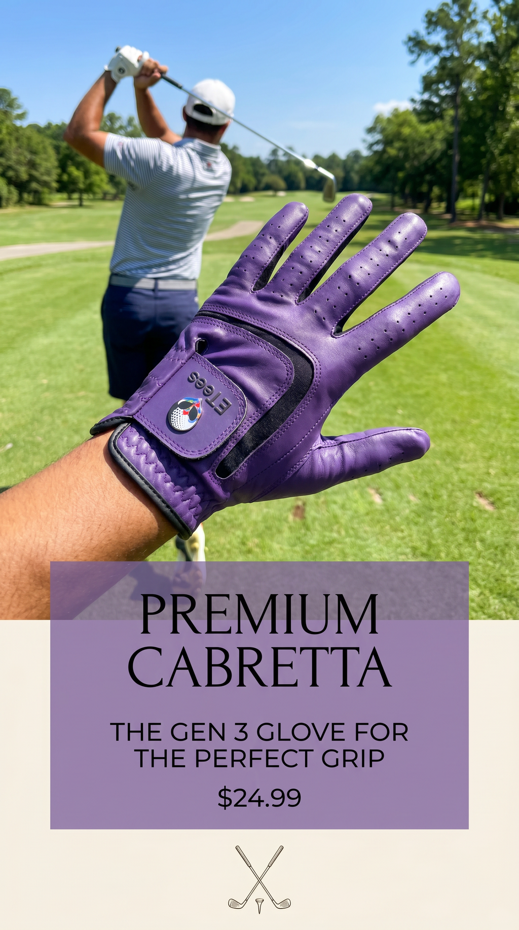 Gen 3 Cabretta Leather Golf Gloves